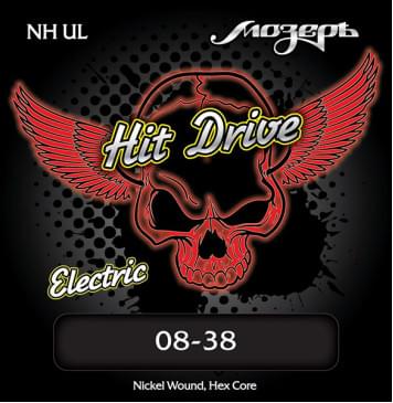 NH-UL Hit Drive Ultra Light Комплект струн для электрогитары, 8-38, Мозеръ-0
