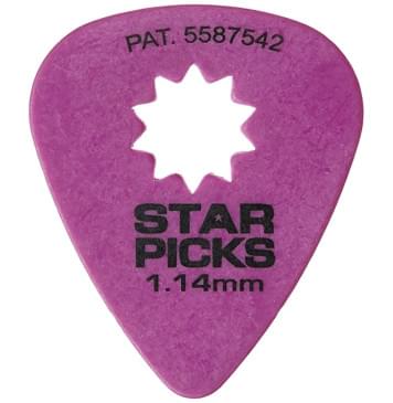 30016 Star Pick Медиаторы 72шт, толщина 1.14мм, Everly-0