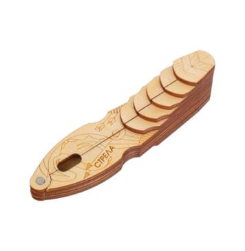 HV19 Чехол деревянный для варгана Стрела, Мастерская Глазырина-0