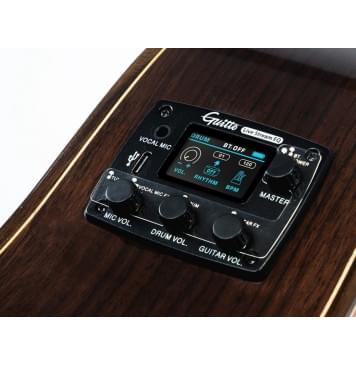 GGP-05 Звукосниматель для акустической гитары, с вибродинамиком, Guitto-0