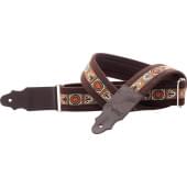 8401080050008 Ready Standard Plus Merida Brown Ремень для гитары, RightOn Straps