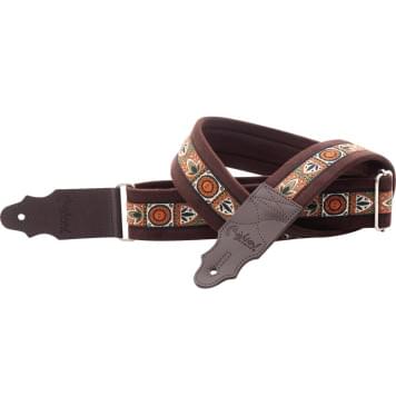 8401080050008 Ready Standard Plus Merida Brown Ремень для гитары, RightOn Straps-0