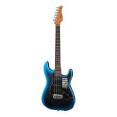 P800-Professional-800-DN Электрогитара с встроенным процессором, синяя, GTRS