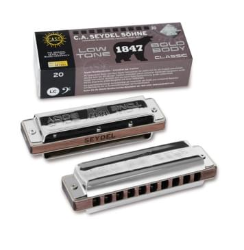 16201LF 1847 Classic Low LF Губная гармошка, Seydel Sohne-0
