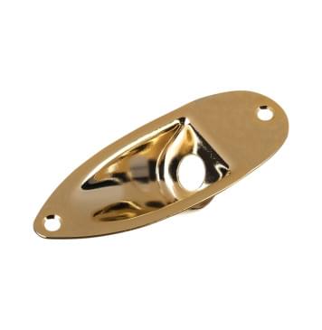 HJ101-GD Накладка выходного разъема гитары, золото, Paxphil-0