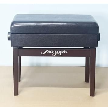 BPM-50/BN Банкетка для пианино или рояля деревянная, коричневая, Мозеръ-0