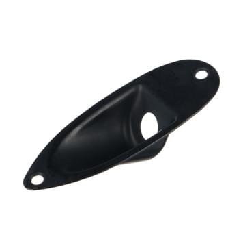 HJ101-BK Накладка выходного разъема гитары, черная, Paxphil-0