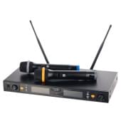 LS-Q2-2M Беспроводная микрофонная система, 2 ручных передатчика, LAudio