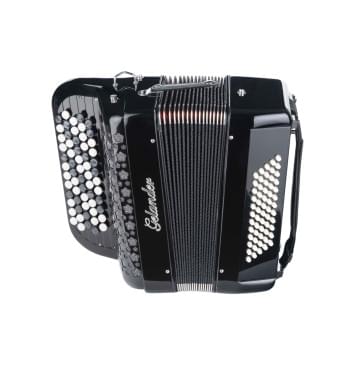 GH5060-BLACK Кнопочный аккордеон 62/60, черный, Gelander-0