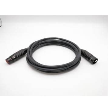 E5-XLR-M-F-0300-0 Кабель микрофонный XLR-M-F, квадропольный, 3м, ZZcable-0