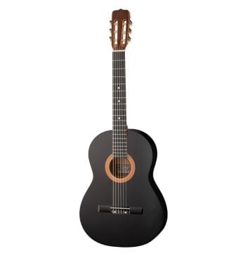 GC-BK20-G Классическая гитара, черная, глянцевая, Presto-0