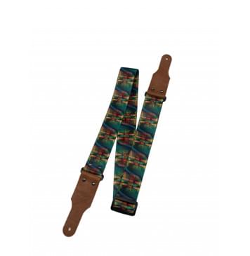 FL40161PA PolyArt Ремень для гитары, полиэстер, иллюзия, Fidel-0