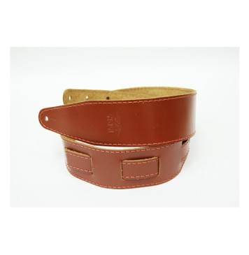 FL111062LP Premier Ремень для гитары, кожаный, кэмел, Fidel-0