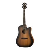 CORE-DC-AMH-WCASE-OPBB Core Series Электро-акустическая гитара, с чехлом, Cort
