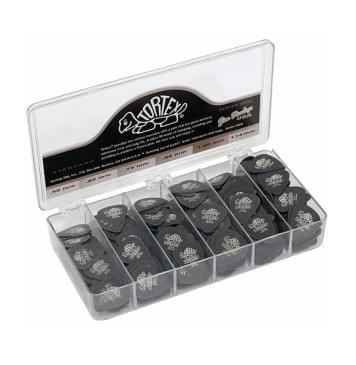 4880 Tortex Pitch Black Standard Коробка медиаторов 432шт, 6 толщин, Dunlop-0