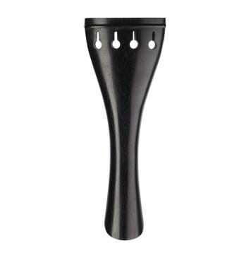 VT01E-4/4 Струнодержатель для скрипки, круглый. Материал - черное дерево. WBO-0