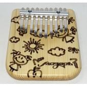 KMKm-1-NEW Ducat Калимба, 10 язычков, массив сосны, трапеция/овал, Мозеръ