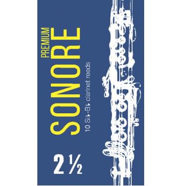 FR16C003 Sonore Трости для кларнета inB/inA № 2,5 (10шт), FedotovReeds FR16C003 Sonore Трости для кларнета inB/inA № 2,5 (10шт), FedotovReeds-0