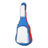 MZ-ChGC-3red/blue/wh Чехол для классической гитары, триколор, MEZZO