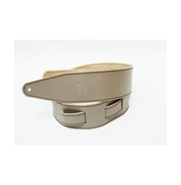 FL111069LP Premier Ремень для гитары, кожаный, капучино, Fidel-0