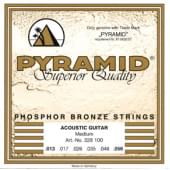 328100 Phosphor Bronze Комплект струн для акустической гитары, 13-56, Pyramid