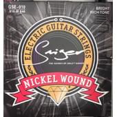 GSE-010-Smiger Комплект струн для электрогитары, никель, 10-46, Smiger