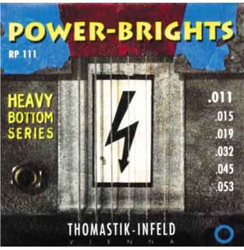 RP111 Power-Brights Heavy Bottom Комплект струн для электрогитары, 11-53, Thomastik-0
