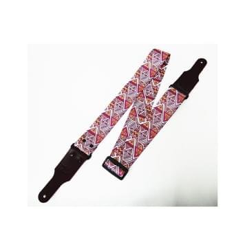 FL40185PA PolyArt Ремень для гитары, полиэстер, орнамент арабеска, Fidel-0